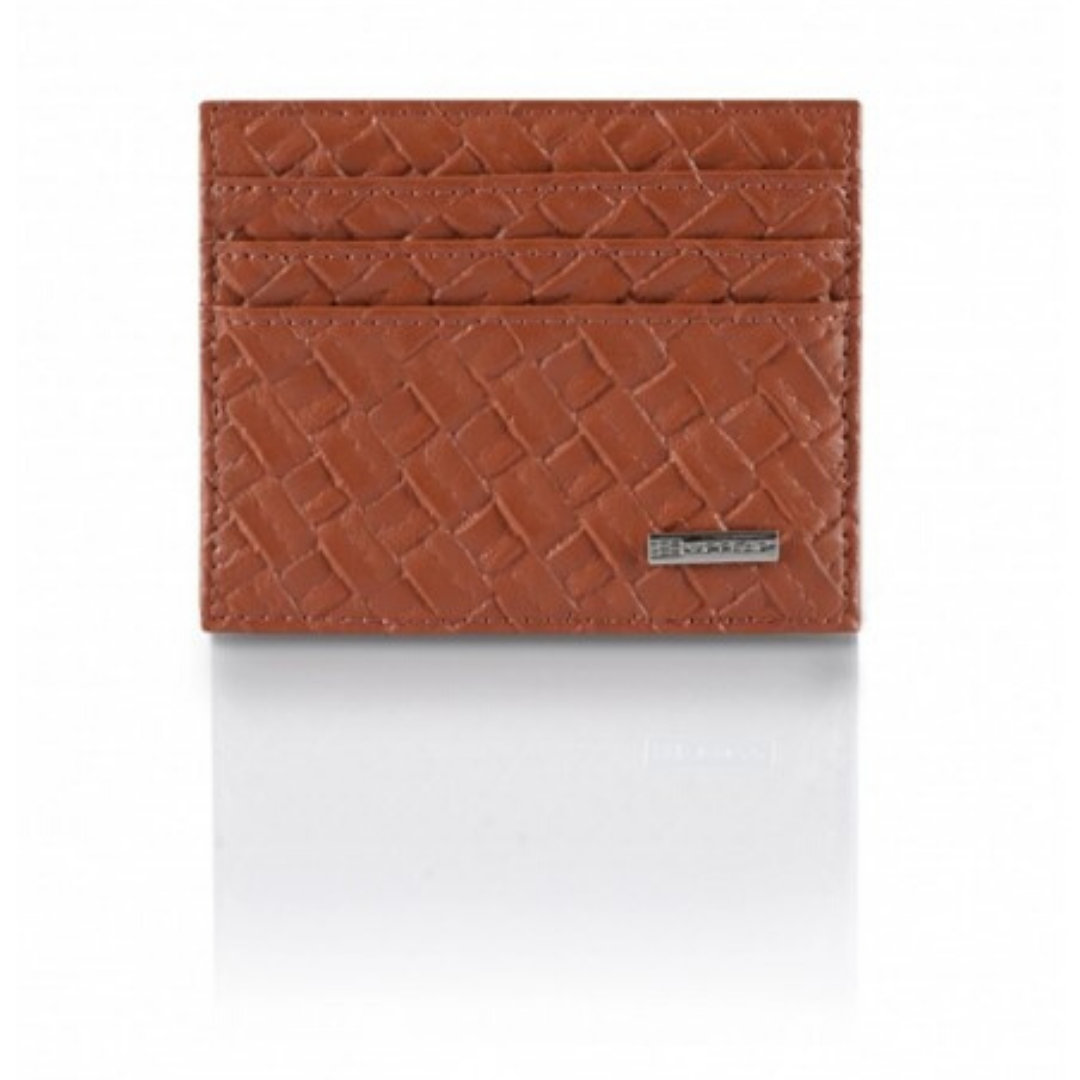 Portafoglio Cross Leather Edition Arancio