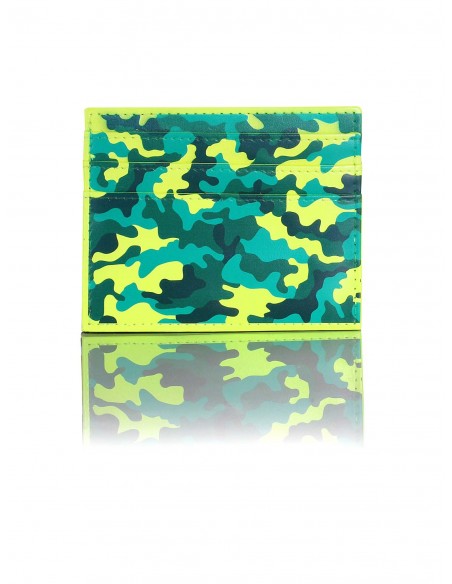 Portafoglio Camouflage Edition VipFlap Giallo