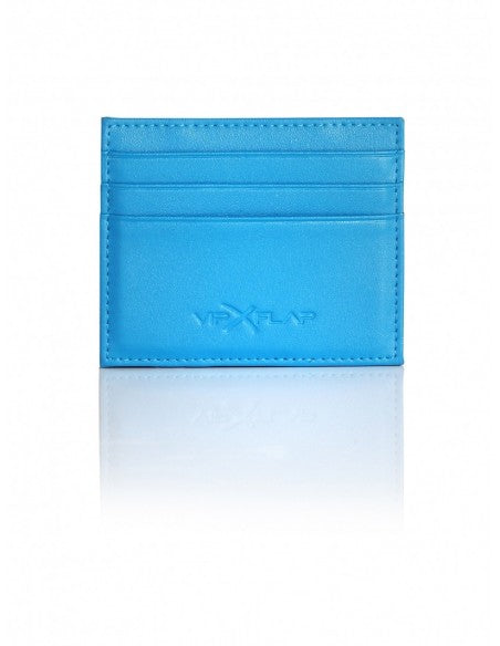 Portafoglio Leather Colored Edition Blu Chiaro