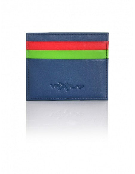 Portafoglio MultiColored Edition Blu Chiaro, Verde e Rosso