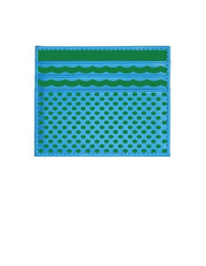Portafoglio Pattern Edition Lace Blu Chiaro