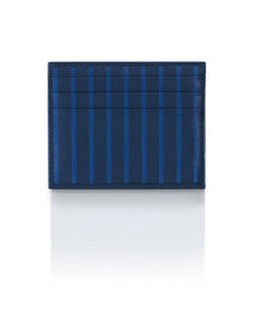 Portafoglio Pattern Edition Linee Azzurre Blu