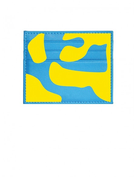 Portafoglio Pattern Edition Macchia Blu Chiaro