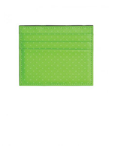 Portafoglio Pattern Edition Micropois Grigio Su Verde