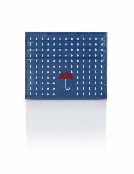 Portafoglio Pattern Edition Pattern Ombrello Blu