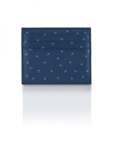 Portafoglio Pattern Edition Paisley Blu