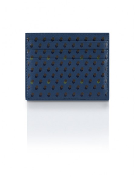 Portafoglio Pattern Edition Arancio Blu