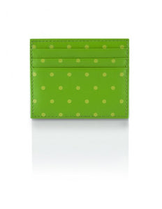 Portafoglio Pattern Edition Pois Verde