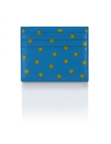 Portafoglio Pattern Edition Sole Blu Chiaro