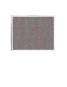 Portafoglio Pattern Edition Wave Rosso Su Bianco
